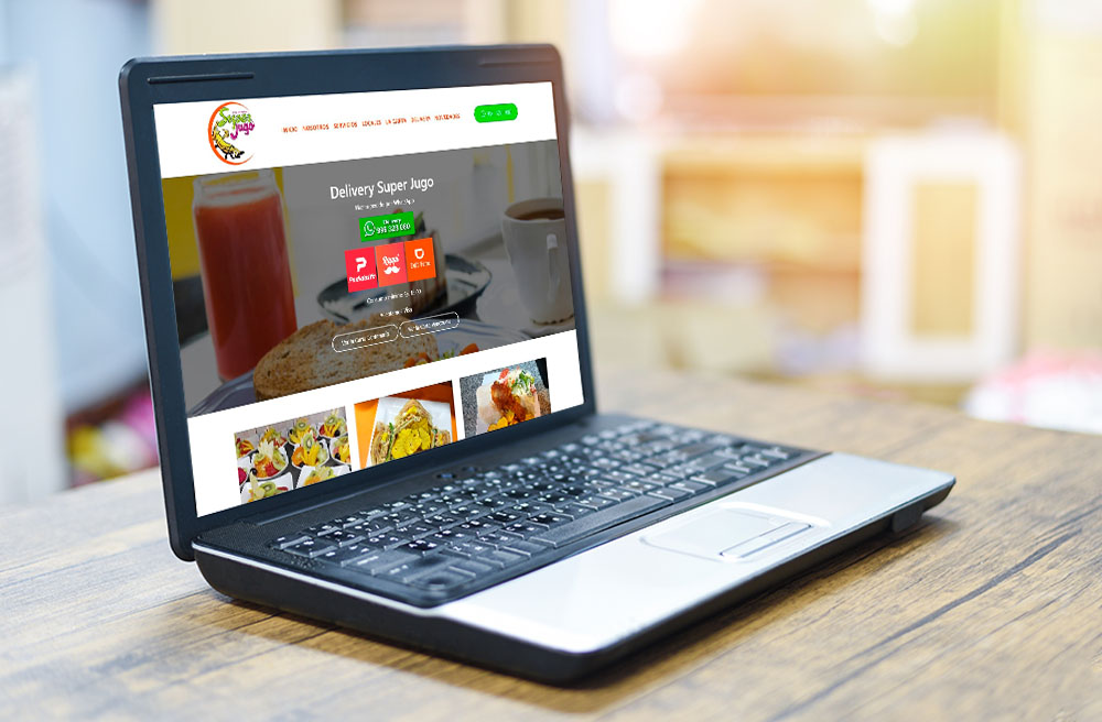 Página Web Super Jugo